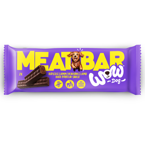 40g WOW DOG Meat Bar avec cerf & agneau snack pour chienVendu parzooplus-be