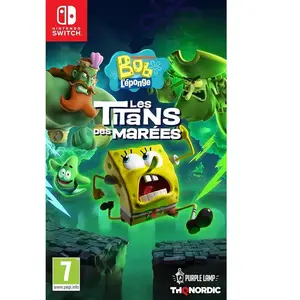 Bob l'Eponge Les Titans des Marées Nintendo Switch pas cher