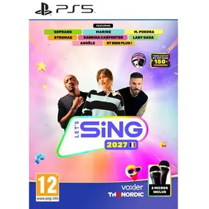 Let's Sing Hits Francais 2027 + 2 Micros PS5 pas cher