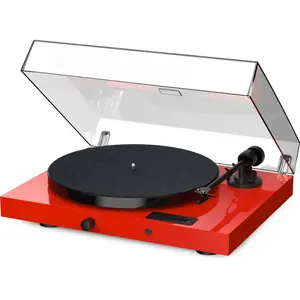 Tourne-disque - Pro-Ject - E1 Jukebox - Rouge - Bluetooth - HiFi Stéréo pas cher