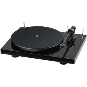Pro-Ject Platine Debut E Carbon, noir piano (Manuel), Platine, Noir pas cher