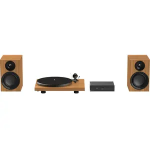Pro-Ject Colourful Audio System E Brun pas cher
