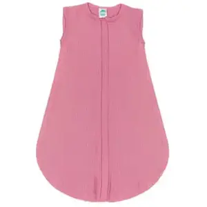 Baby zomerslaapzak roze - 70 CM - 100% katoen - Halsbeschermer - Fillikid