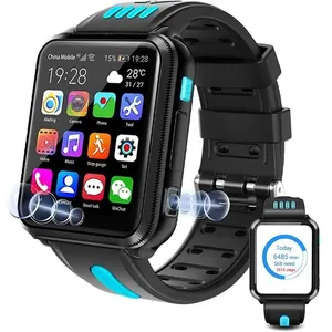 Montre Connectée Enfant Fille Garcon Smart Watch Montre GPS 4G avec Ap... pas cher