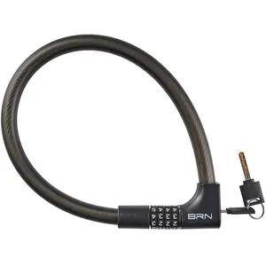 Brn Antivol à Câble Combo 18 x 650 mm pas cher