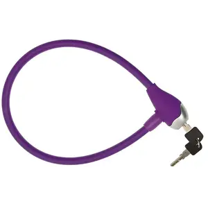 Brn Antivol à Câble Silicone 12 x 650 mm pas cher