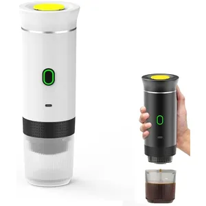 PRUMYA 3 En 1 Multifunctional Capsule Machine - 12V Cafetière à Expresso Chauffage Électrique de Voyage - pour Voiture et le CampingVendu parcdiscount