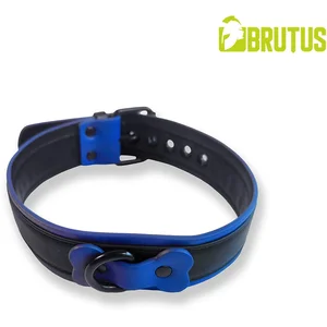 Collier Puppy Collar Noir-Bleu  