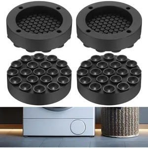 UNION REISEN Lot de 4 pieds anti-vibration pour lave-linge universels ... pas cher