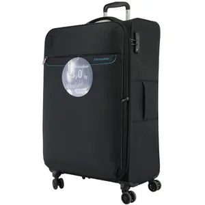 Valise Souple METZELDER Trigone Ultra Leger & Grosse CAPACITE DE Chargement Garantie 1 an L Grande 79x47x32cm 115/130L 3 KG NOIR pas cher