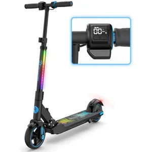 EVERCROSS EV06C Trottinette Electrique pliable Enfants 6-12 Ans Écran ...