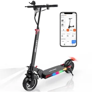 HITWAY Trottinette électrique Pliable 10" - 800W - Batterie 13AH avec ...