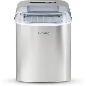 CHANGM HKoig Machine à glaçons 12kg 24h KB14 2 tailles de glaçons aut... pas cher