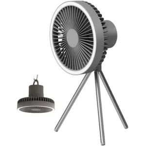 AUTREMENT Ventilateur sur pied - KEEJAA - avec lanterne LED et minuter... pas cher