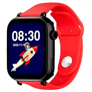 SaveFamily Save Family Gpsswpnegrsilroja (40 mm, 4G), Montre connectée pas cher