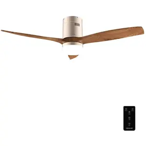 Comparateur de prix : Plafondventilator met licht Cecotec EnergySilence Aero 5600 20 W 40 W Gouden Hout