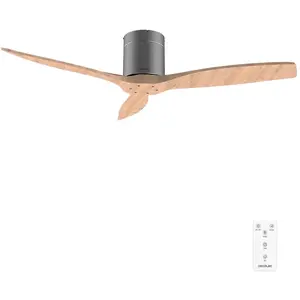 Comparateur de prix : Cecotec Plafondventilator EnergySilence Aero 5400 Classic 40W Ø132cm Hout IJzer 3 Bladen