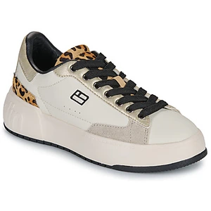 Lage Sneakers D.Franklin 321 COURT Beige pas cher