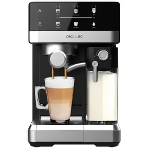 Cafetière express semi-automatique tactile Cecotec avec réservoir de l... pas cher