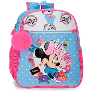 Joumma Bags Sac à Dos Flowers Minnie Disney Adaptable 33 Cm pas cher