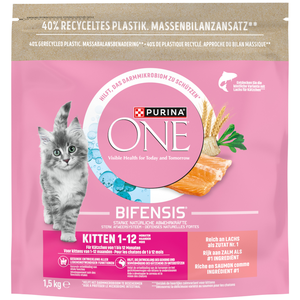 PURINA ONE Junior saumon pour chat 1,5 kg pas cher