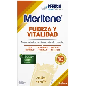 Meritene Force Et Vitalité 15x30 G Complément Alimentaire Vanille pas cher