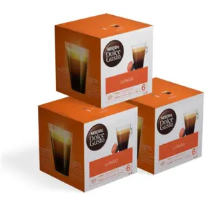 Lot de capsules de café NESCAFÉ® Dolce Gusto® Lungo 3 x 16 pcs.