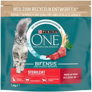 PURINA ONE SterilCat boeuf pour chat - 1,4 kg pas cher