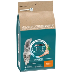 PURINA ONE Adult poulet, céréales complètes pour chat - 5,7 kg pas cher