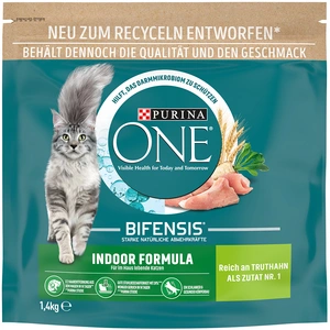 1.4kg Indoor Formula ONE PURINA Croquettes pour chat : -15 % ! pas cher