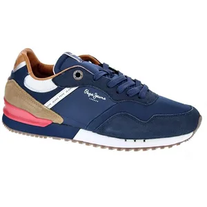Pepe Jeans Baskets London Brand M pour homme, Bleu marine, 7 UKVendu pardressinn