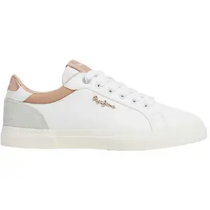 Pepe Jeans Baskets Kenton Court W pour femme, Orange doré ocre marron, 4 UK pas cher