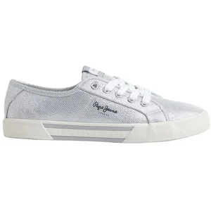 Pepe Jeans Brady Party Low Schoenen Zilver EU 37 Vrouw pas cher