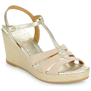 Sandalen Unisa LATRE Goud pas cher