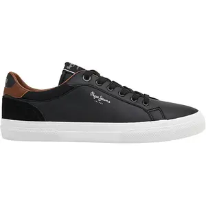 Comparateur de prix : Pepe Jeans Baskets Kenton Court pour homme, 999 Noir, 41 EU