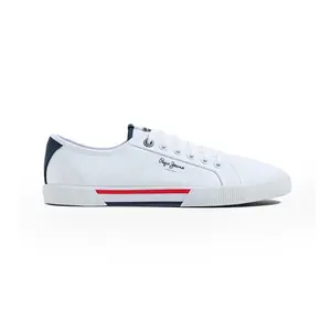 Comparateur de prix : Pepe Jeans Brady Men Basic, Basket Homme, 800white, 44 EU
