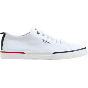 Comparateur de prix : Pepe Jeans Chaussures Basses Toile Pepe Jeans Kenton Smart M Blanc - 45