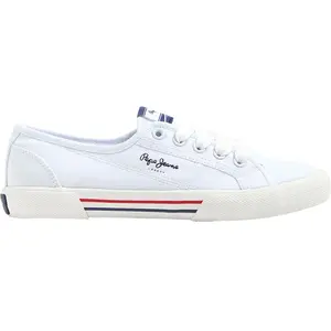 Pepe Jeans Femme Brady Basic W Basket, White, 40 EU