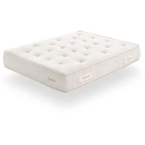Moonia Moonia Supreme Ressorts Ensachés Visco-Mousse de 5 cm, Fibres Supersoft et Todotherm Comfort System Pression Care System 140x200cm pas cher