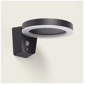 TECHBREY Applique Murale Extérieure Solaire LED 5W Aluminium avec Déte... pas cher