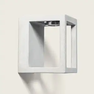 Applique Murale ExtÃ©rieure Led Dimmable 6w Ciment Varex Gris Pierre