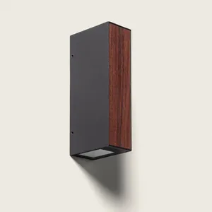 Applique Murale ExtÃ©rieure Led 6w Aluminium Wox Marron FoncÃ©