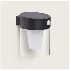 TECHBREY Applique Murale Extérieure Solaire LED 15W Aluminium avec Dét...Vendu parcdiscount