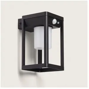 Comparateur de prix : TECHBREY Applique Murale Extérieur Solaire LED 2.5W Aluminium avec Détecteur de Mouvement Devah