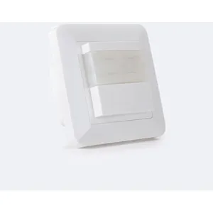 Détecteur de Mouvement - TECHBREY - PIR 120 - Mural - 10 mètres - 80x80x49 mm - Blanc pas cher