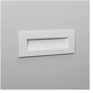Ledkia Balise Led Extérieure 6w Encastrable Au Mur Rectangulaire Groul... pas cher