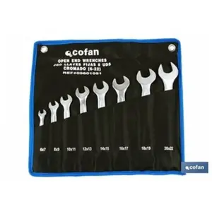 COFAN Jeu de 6 clés fixes 6-7 a 16-17 pas cher