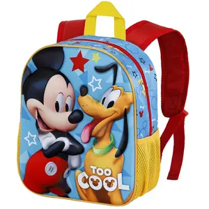 Disney Mickey Mouse Pal-Petit sac à dos 3D Bleu 26 x 31 cm Capacité 8,...