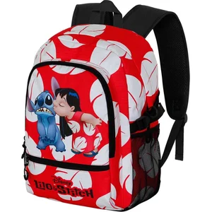 Disney Lilo and Stitch Kiss-Fan Fight Sac à dos 2.2 Rouge 31 x 44 cm Capacité 24 l, Rouge, One Size, FAN Fight Sac à dos 2.2 Kiss