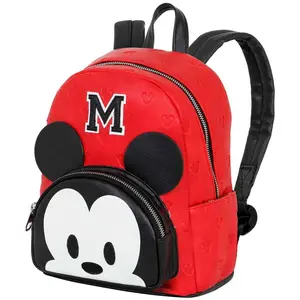 KARACTERMANIA Disney Mickey Mouse M-Heady Sac à dos Rouge, Rouge, One Size, Heady Sac à dos M
